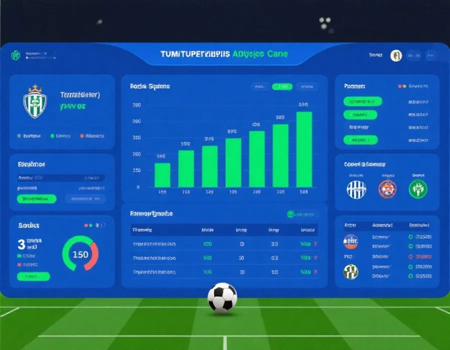世界杯球队战绩数据可视化界面